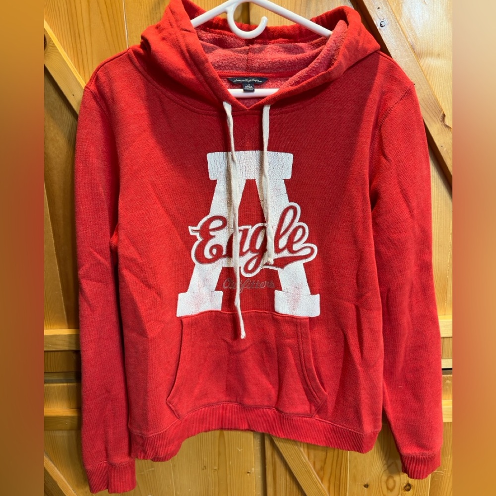 Women’s Crackle American Eagle Hoodie - Size Large